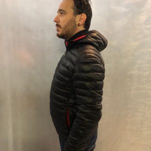 GIUBBINO SOCIM I0360N NERO/ROSSO-10145